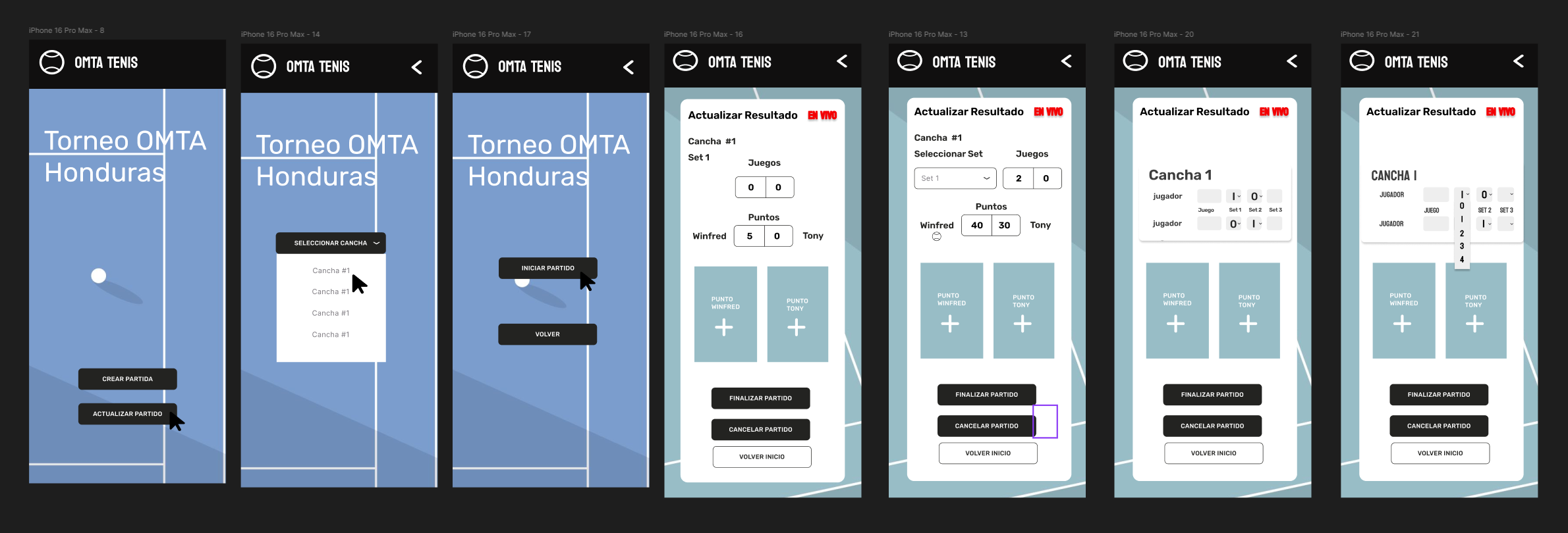 E-commerce Interface